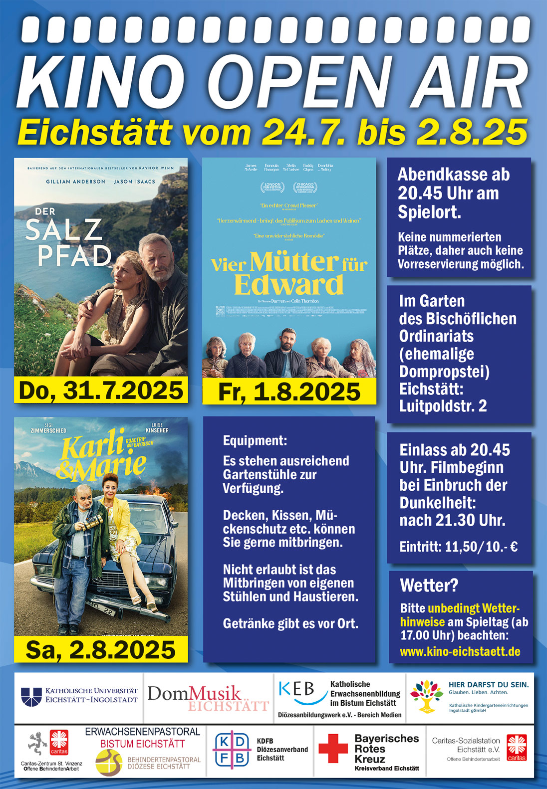 Kino Open Air Eichstätt 2025